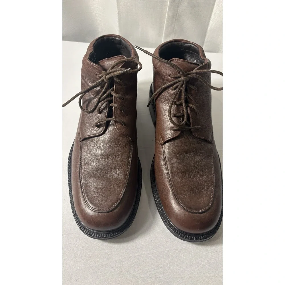 Cole Haan City Brown Leather Chukka Boots Men's Size 9M Lace Up Ankle Casual‎
